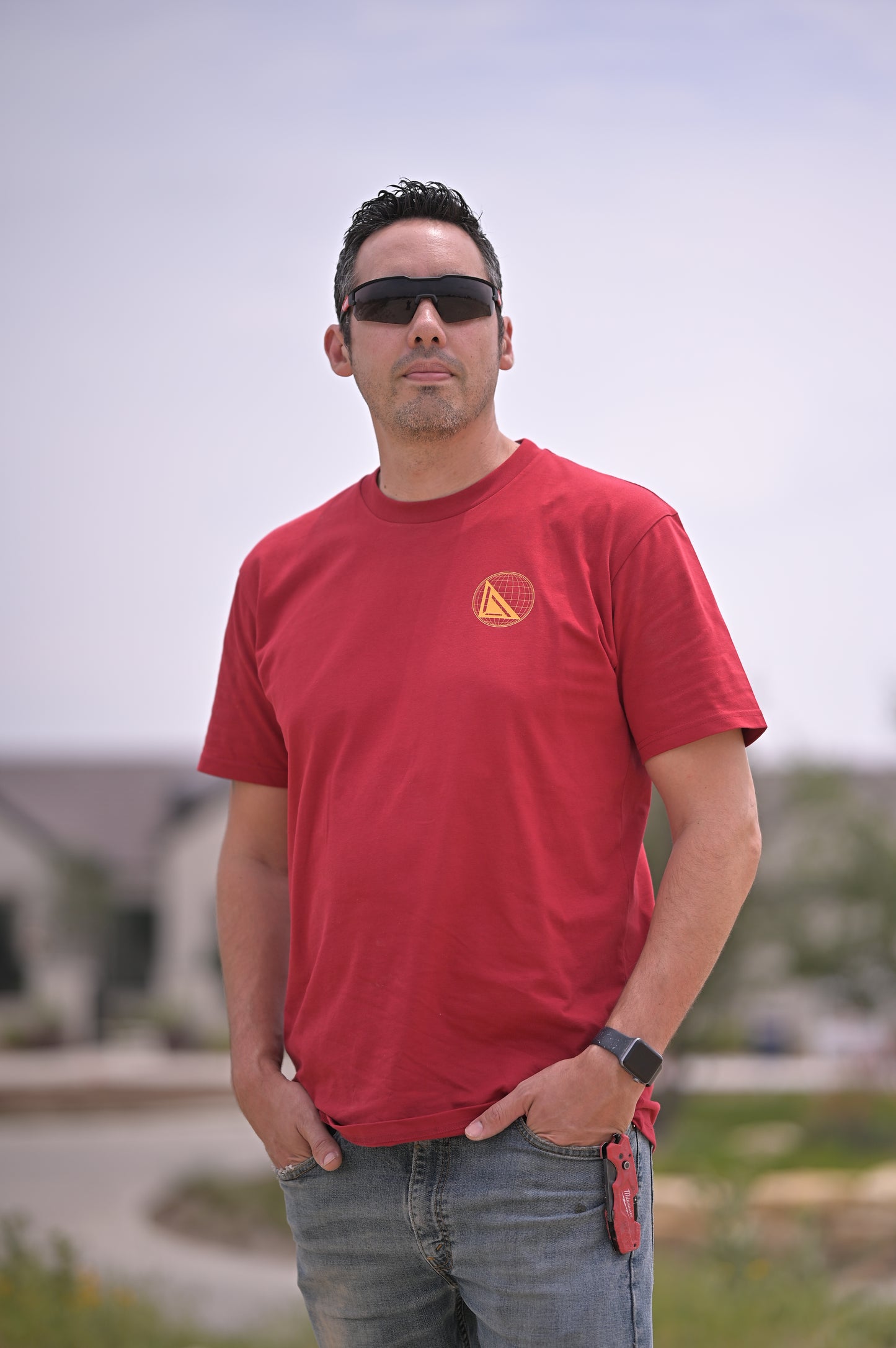 Divine Proportions T - Cardinal Red